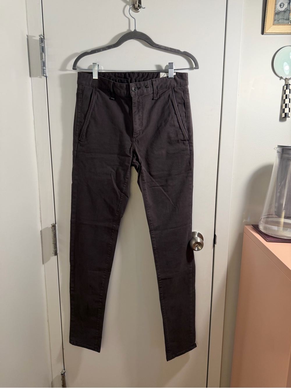 rag & bone charcoal gray pants